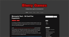 Desktop Screenshot of blurrygames.com