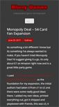 Mobile Screenshot of blurrygames.com